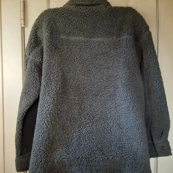 32 Degrees Ladies' Gray Cozy Shirt Jacket size M/L - NWT - Picture 7 of 8
